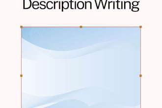 write a professional business description in english