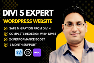 rebuild any website in divi 5 with a clean, responsive design