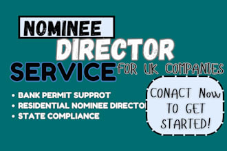 professional nominee director services for UK companies