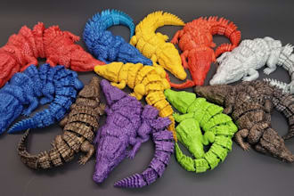 design toy for printing articulated model flexi model bjd toy articulated toy