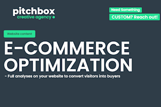 optimize your e commerce store for higher conversion