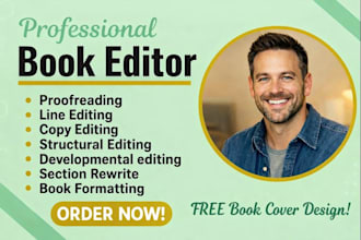 proofread, edit, and polish your book, novel or manuscript for self publishing