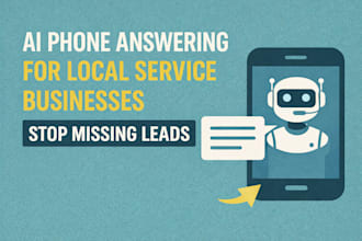set up an ai phone system for your local service business