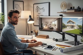 design exterior design 3d modeling and commercial architectural 3d rendering
