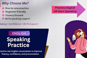 practice english speaking with you for fluency and confidence