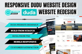 be duda website builder for duda seo website design duda landing page redesign