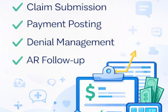 provide accurate medical billing, claims submission, denial management services
