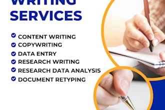 write research articles for you
