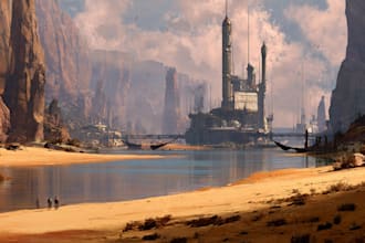 create breathtaking environmental concept art