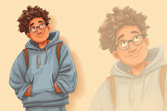 draw any cartoon illustration