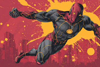 create a superhero character