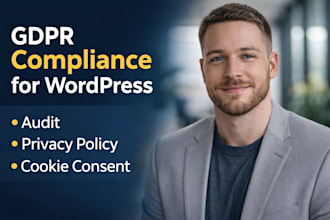 ensure gdpr compliance for your wordpress site with audit, policy and dpo