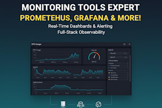 setup prometheus and grafana dashboards for server monitoring