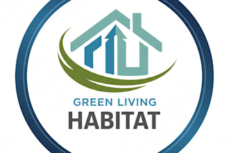 design a modern and professional home logo for your brand