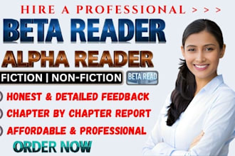 be your romance beta reader and give honest story critique