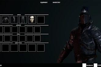 create an in depth inventory system for ue5