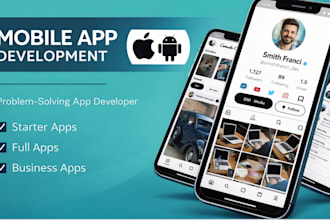 do mobile app development android ios apps fix bugs nd build revenue apps expert