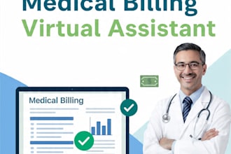 handle your medical billing as a virtual assistant