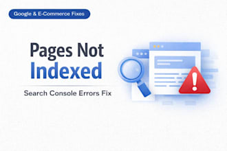 fix google search console errors and all page indexing issues