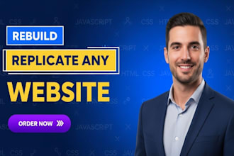 rebuild,recreate and clone any website for your business
