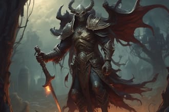 fantasy horror and fantasy horror character