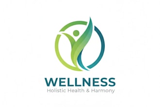design a professional and modern health logo for your brand