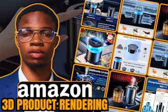 do 3d amazon photographic product rendering image and ebc product description