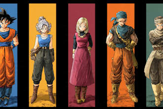 make your dragon ball manga pages