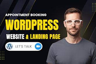 create wordpress appointment booking website with bookly or amelia plugin