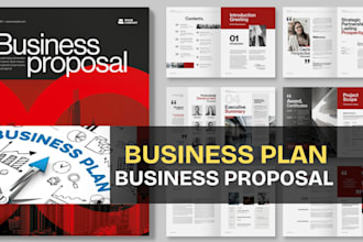 create a professional business plan and a winning business proposal
