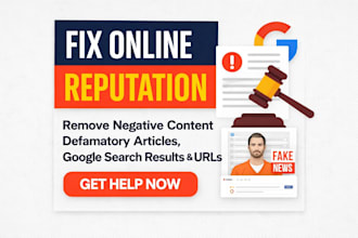 fix online reputation remove negative google search results defamatory content