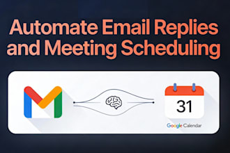 automate gmail emails and google calendar events