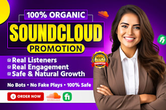 do quality organic soundcloud growth through my network