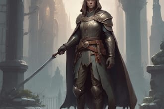 draw dnd  illustration dnd character art