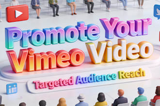 professionally promote your vimeo video to a targeted audience