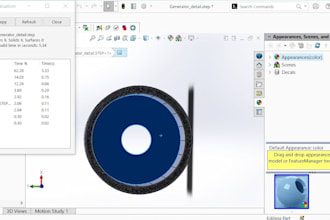 do cfd and fea analysis in ansys, solidworks and industrial engineering projects