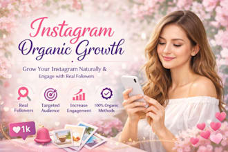 do instagram marketing and promotion for instagram organic growth
