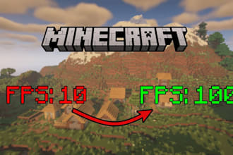 fix lag and low fps in your minecraft client
