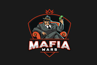 design exceptional logo for mafia themed gaming website