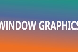 do custom signage, shop front, window graphics, signboards