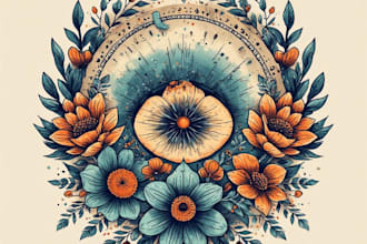 draw realistic botanical illustration