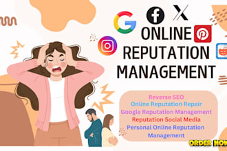 reverse SEO, online reputation management on google