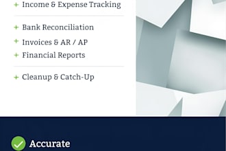 do professional bookkeeping and accounts management