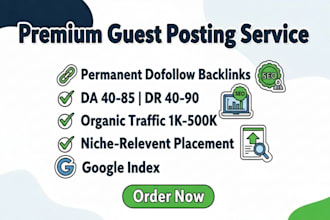 publish article with high da guest post backlink and guest posting service