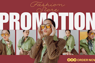 complete marketing for clothing brand dropshipping store fashion store promotion