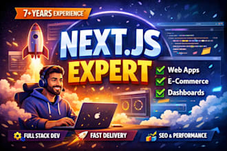 build nextjs website or app