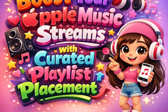 boost your apple music streams with curated playlist placement