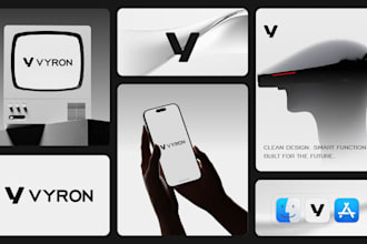 design a modern minimalist logo for brands