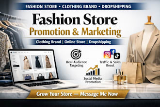 do fashion store promotion, clothing brand marketing, online store promotion