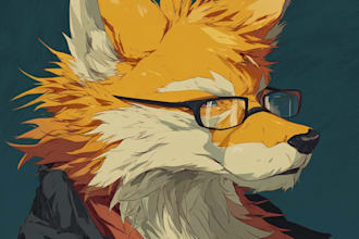 create your stunning fursona or anime oc art